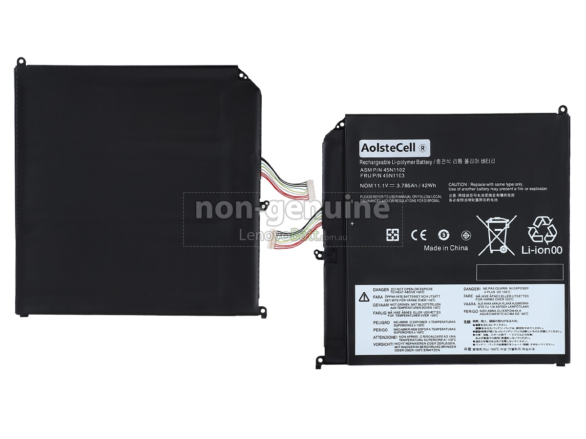 battery for Lenovo ThinkPad HELIX 3698