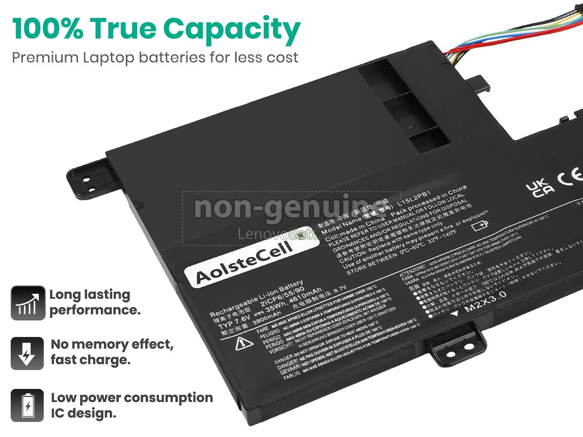 battery for Lenovo YOGA 510-15IKB-80SV00G3GE