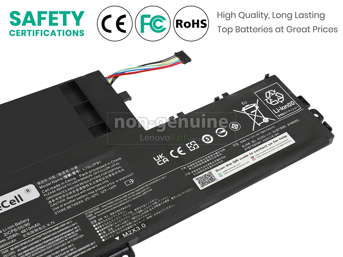 battery for Lenovo YOGA 510-15IKB-80SV00G3GE