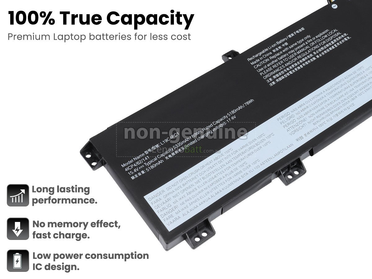 Buy Lenovo LEGION 5-15ARH05-82B50021US Replacement Battery Online ...