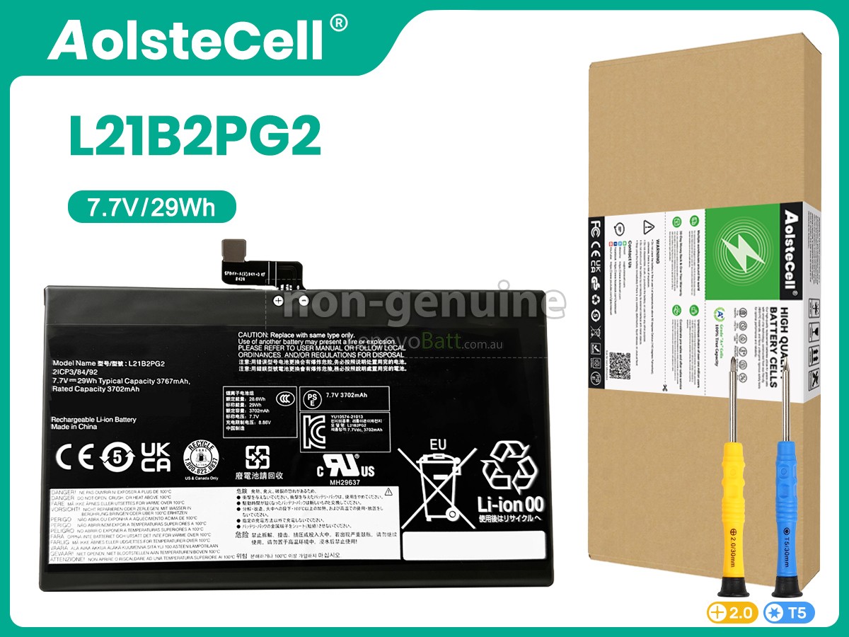 battery for Lenovo IP DUET 3 CHROME 11Q727-82T60003FR