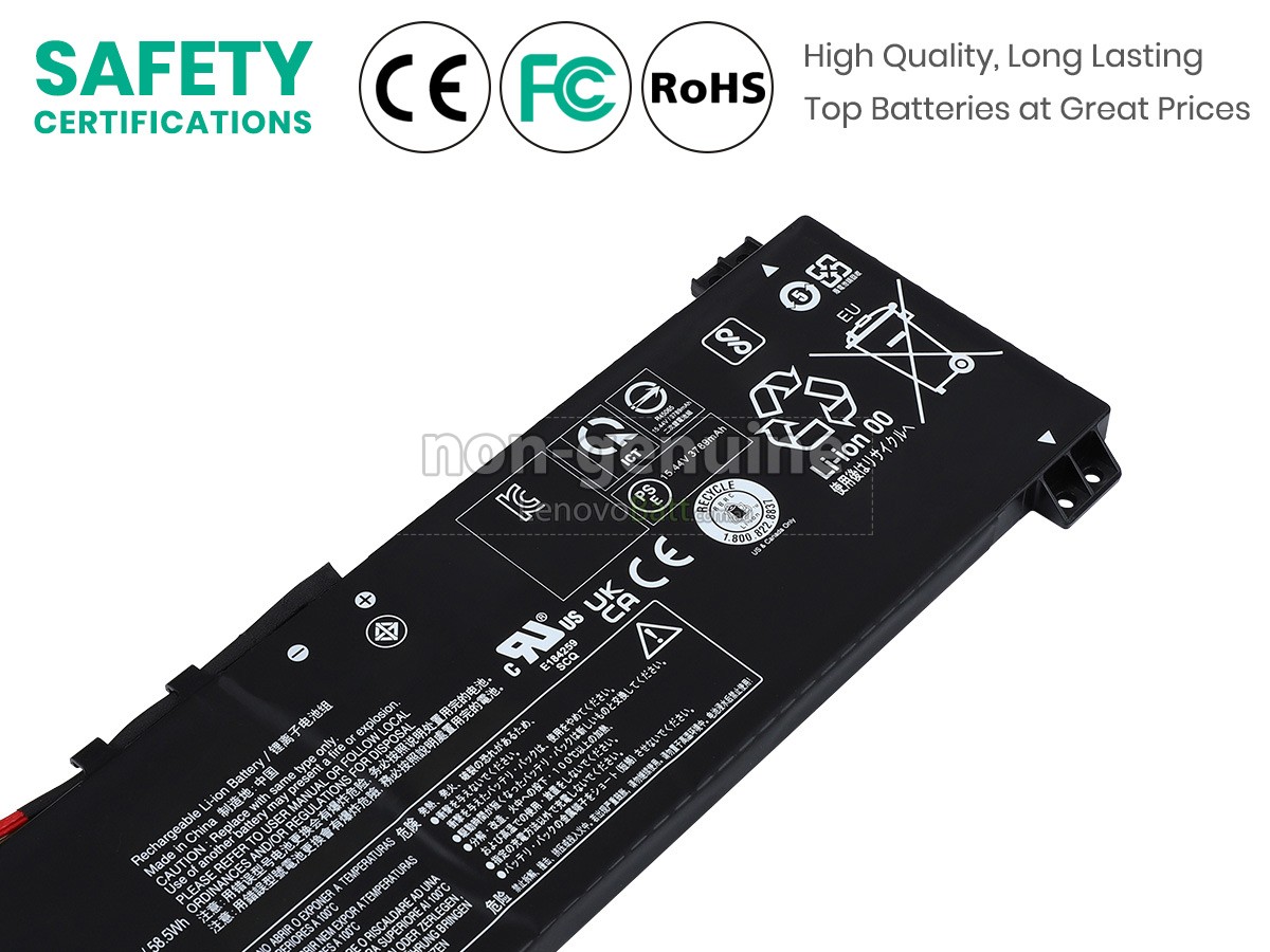 battery for Lenovo LEGION 5 15IAH7H-82TB0008BR