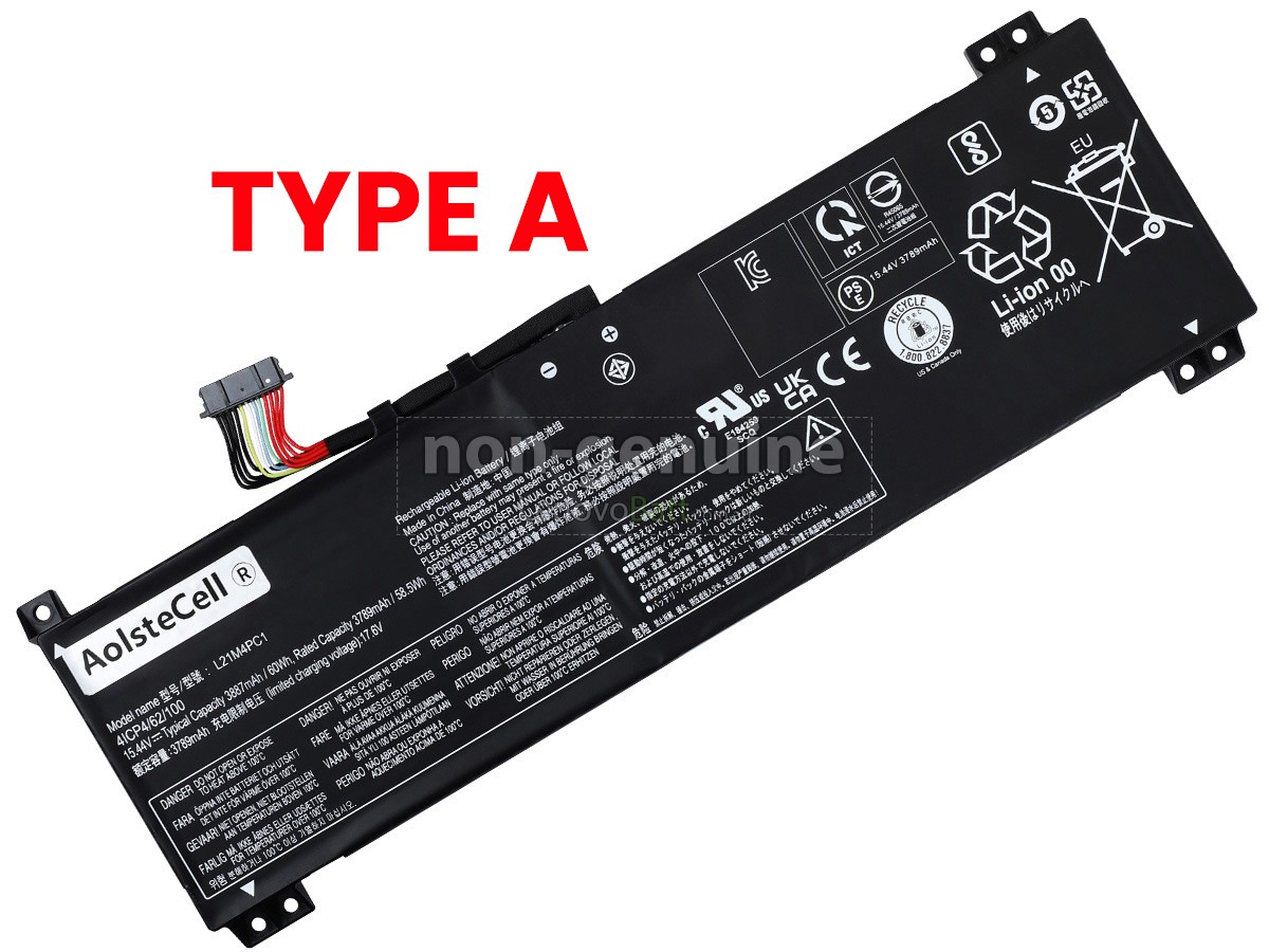 battery for Lenovo LEGION 5 15IAH7H-82TB0008BR