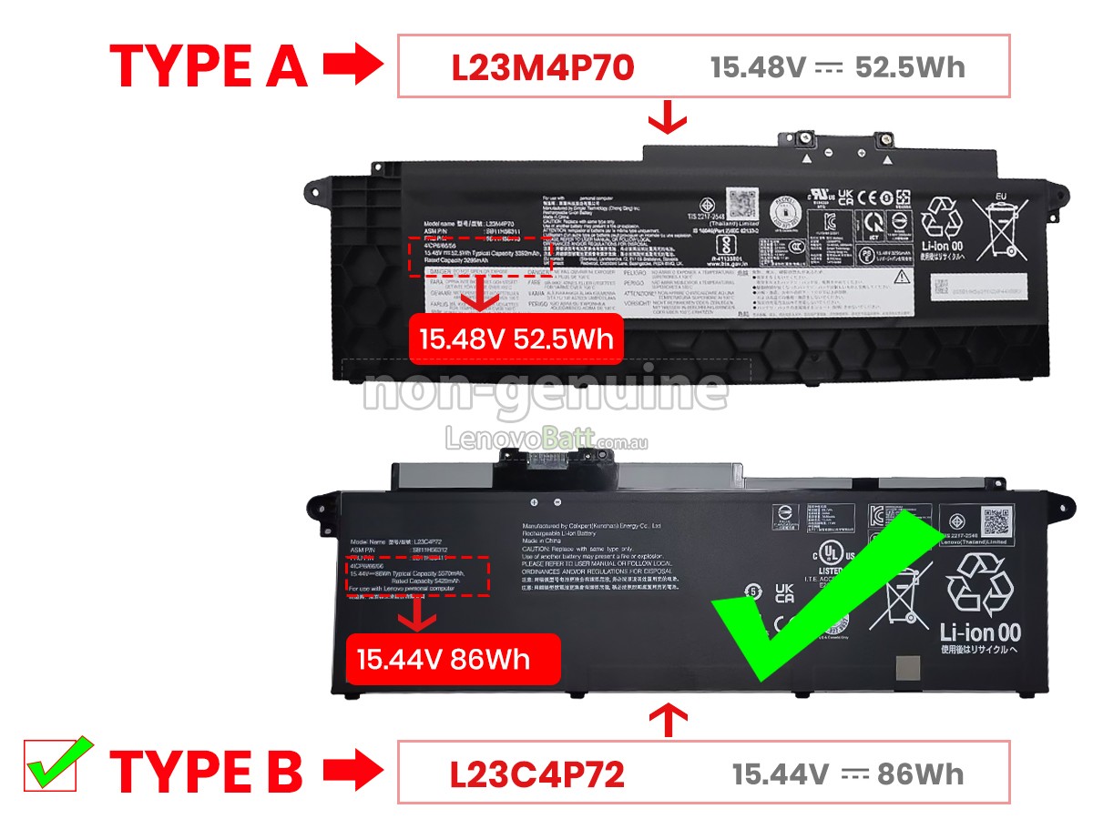 battery for Lenovo ThinkPad T16 GEN 3-21MN005VGQ
