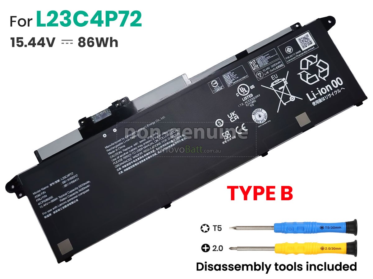 battery for Lenovo ThinkPad T16 GEN 3-21MN005VGQ