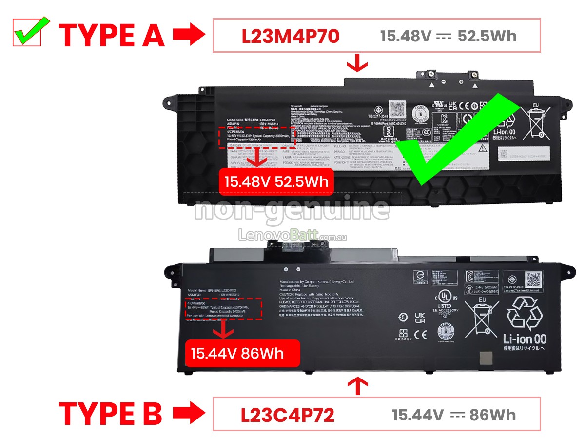 battery for Lenovo ThinkPad T16 GEN 3-21MN005VGQ