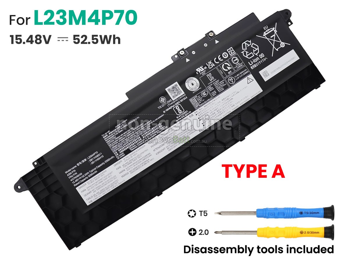 battery for Lenovo ThinkPad T16 GEN 3-21MN005VGQ