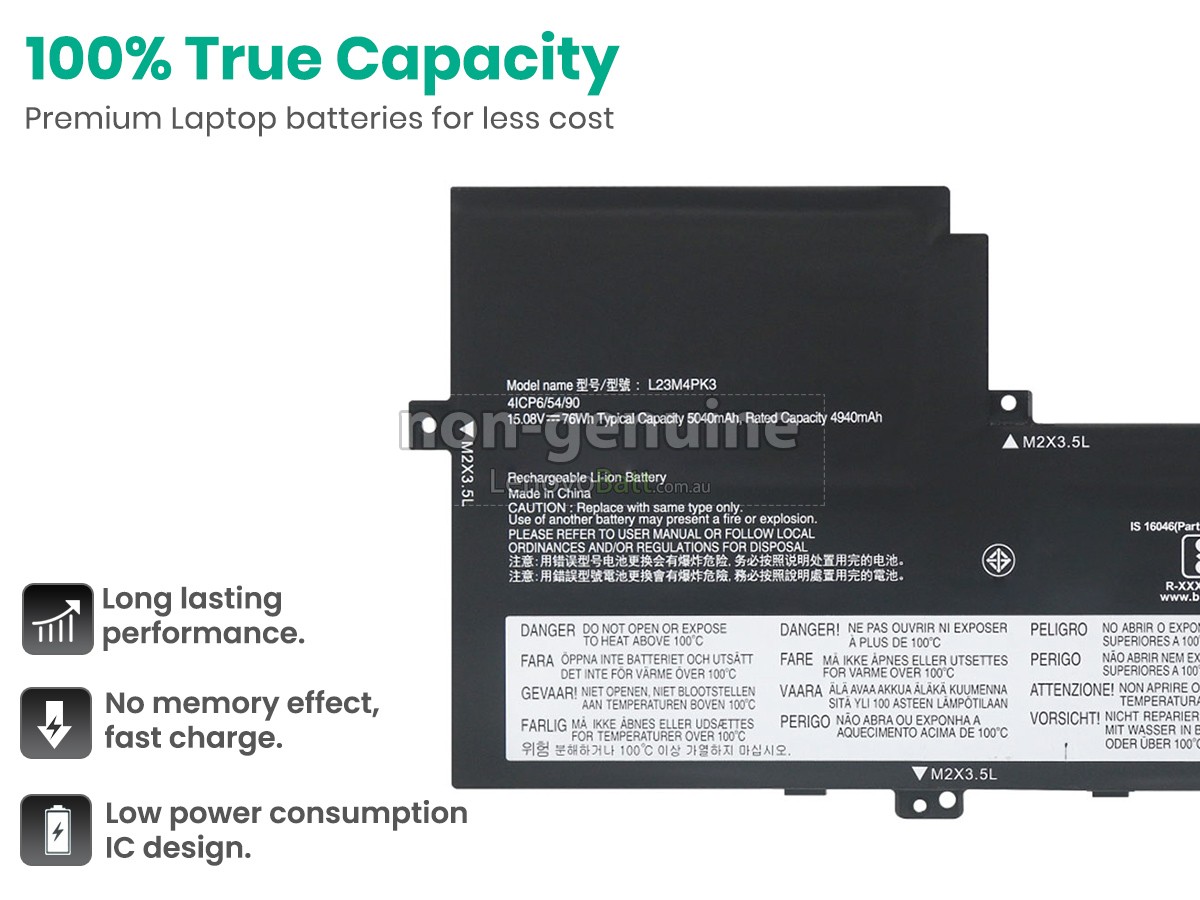 battery for Lenovo IdeaPad SLIM 5 16AHP9-83DD0013MZ