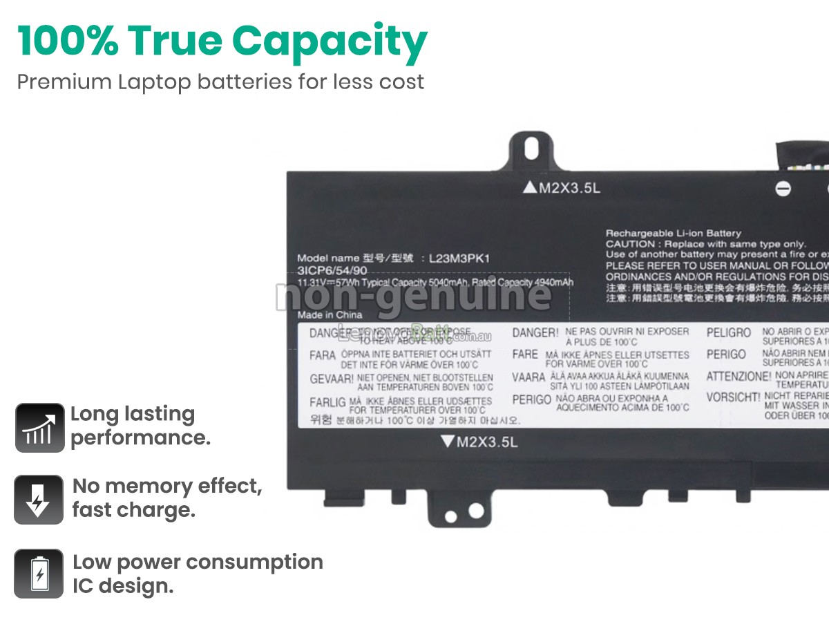 battery for Lenovo IdeaPad SLIM 5 14IMH9-83DA003WHV
