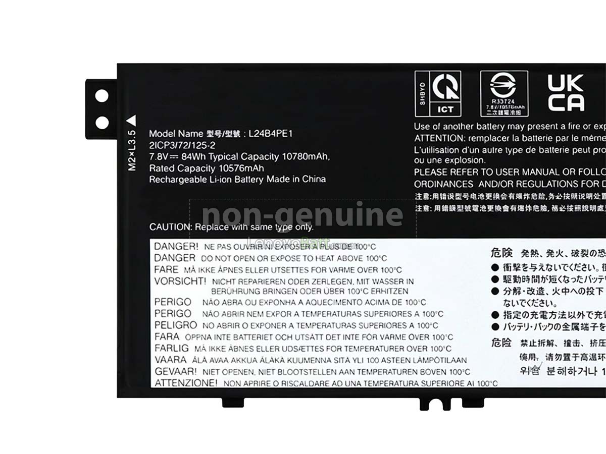 battery for Lenovo THINKBOOK 16 G7 QOY-21NH0004DU