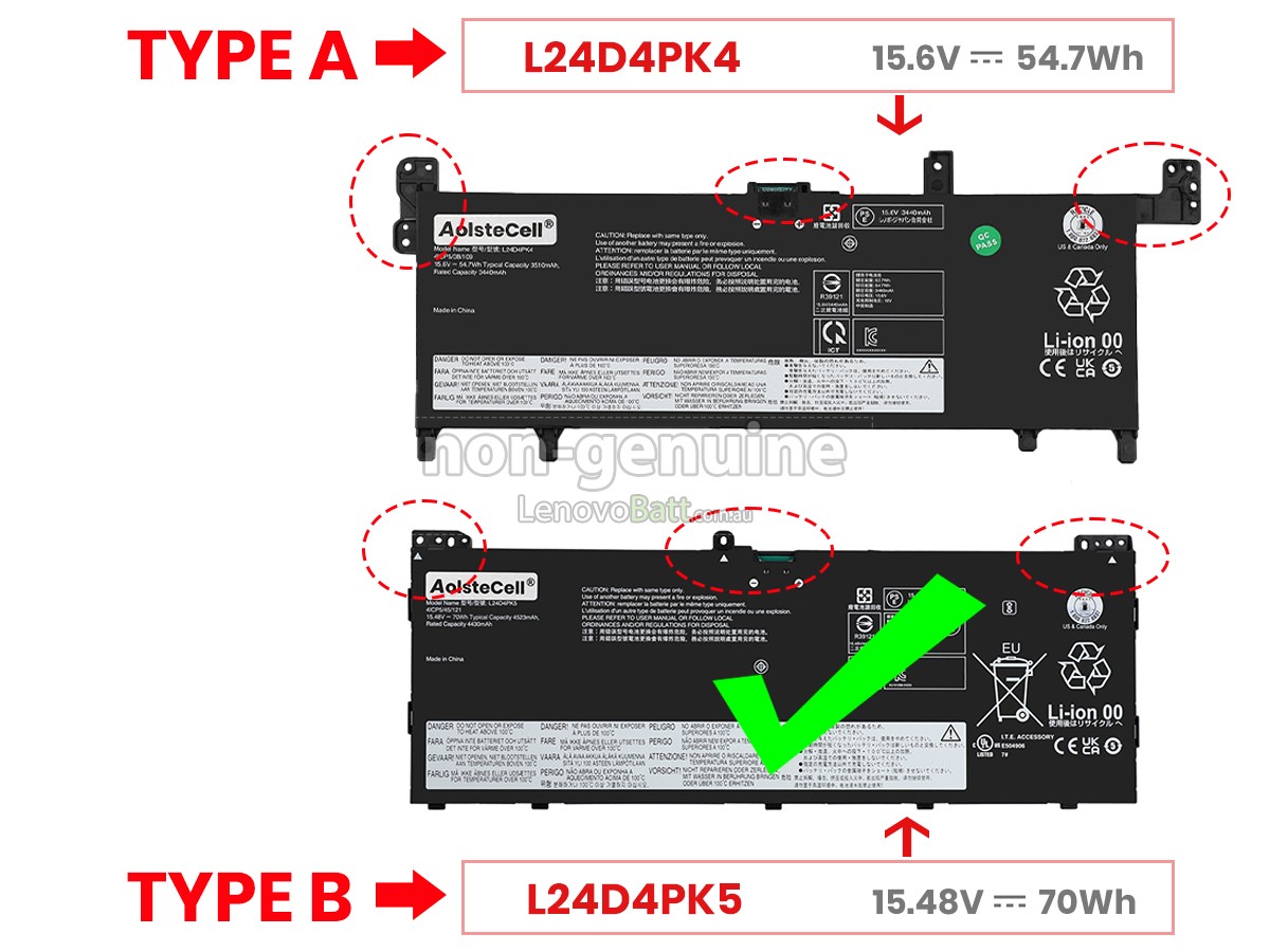 battery for Lenovo IdeaPad SLIM 5 15ARP10-83J3000PRM