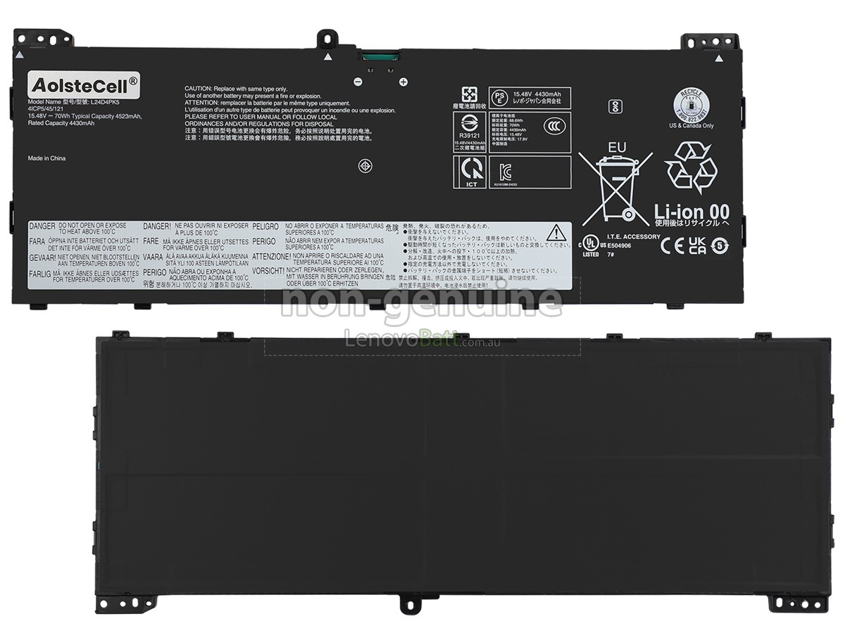 battery for Lenovo IdeaPad SLIM 5 15ARP10-83J3000PRM