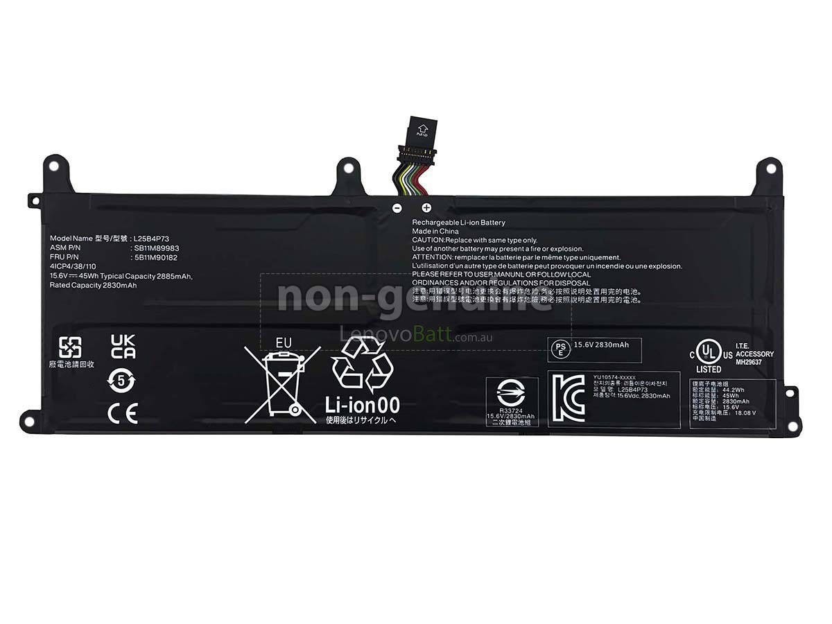 battery for Lenovo L25B4P73