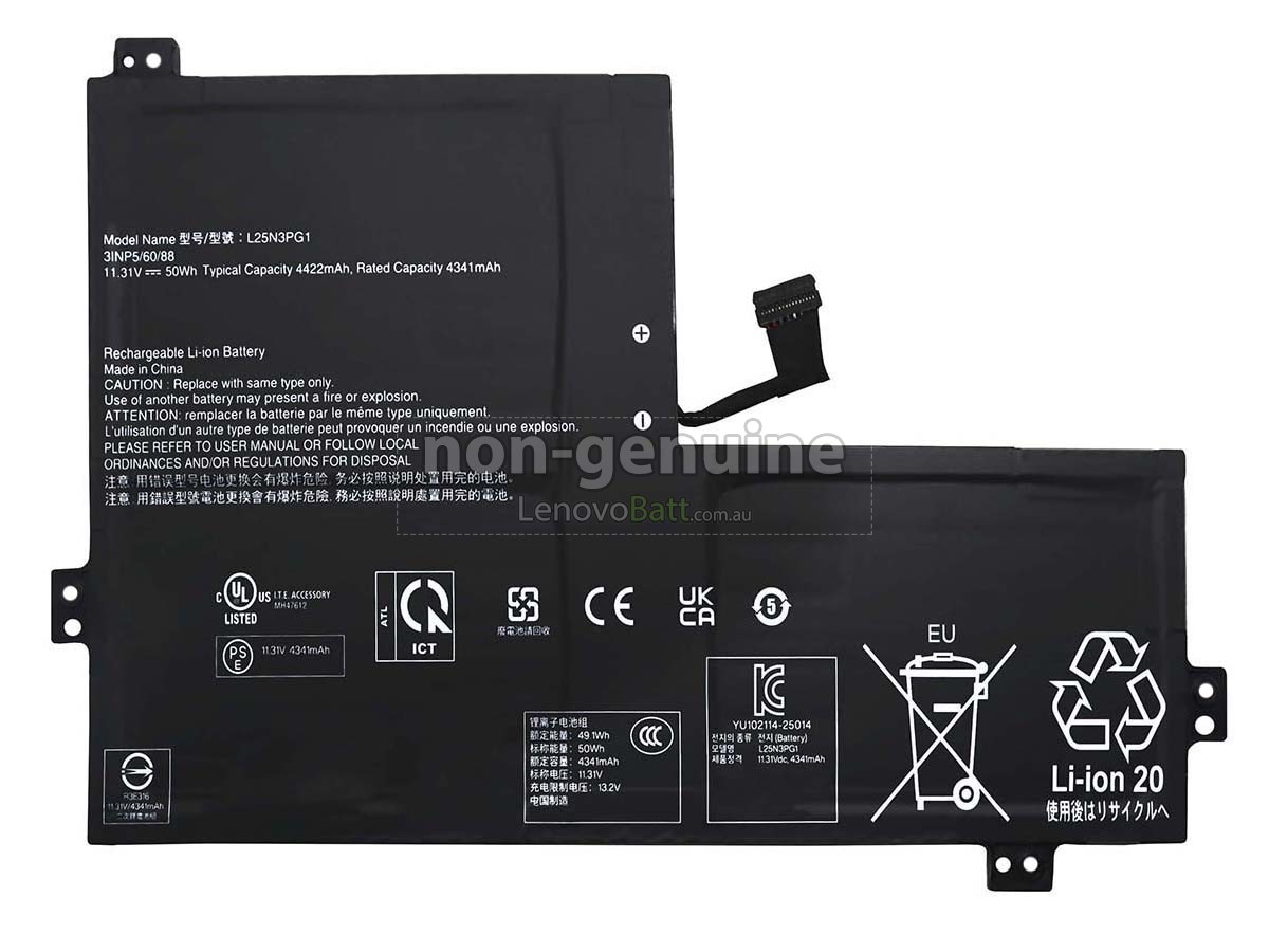 battery for Lenovo CHROME 14ITN11-83SU000DFR