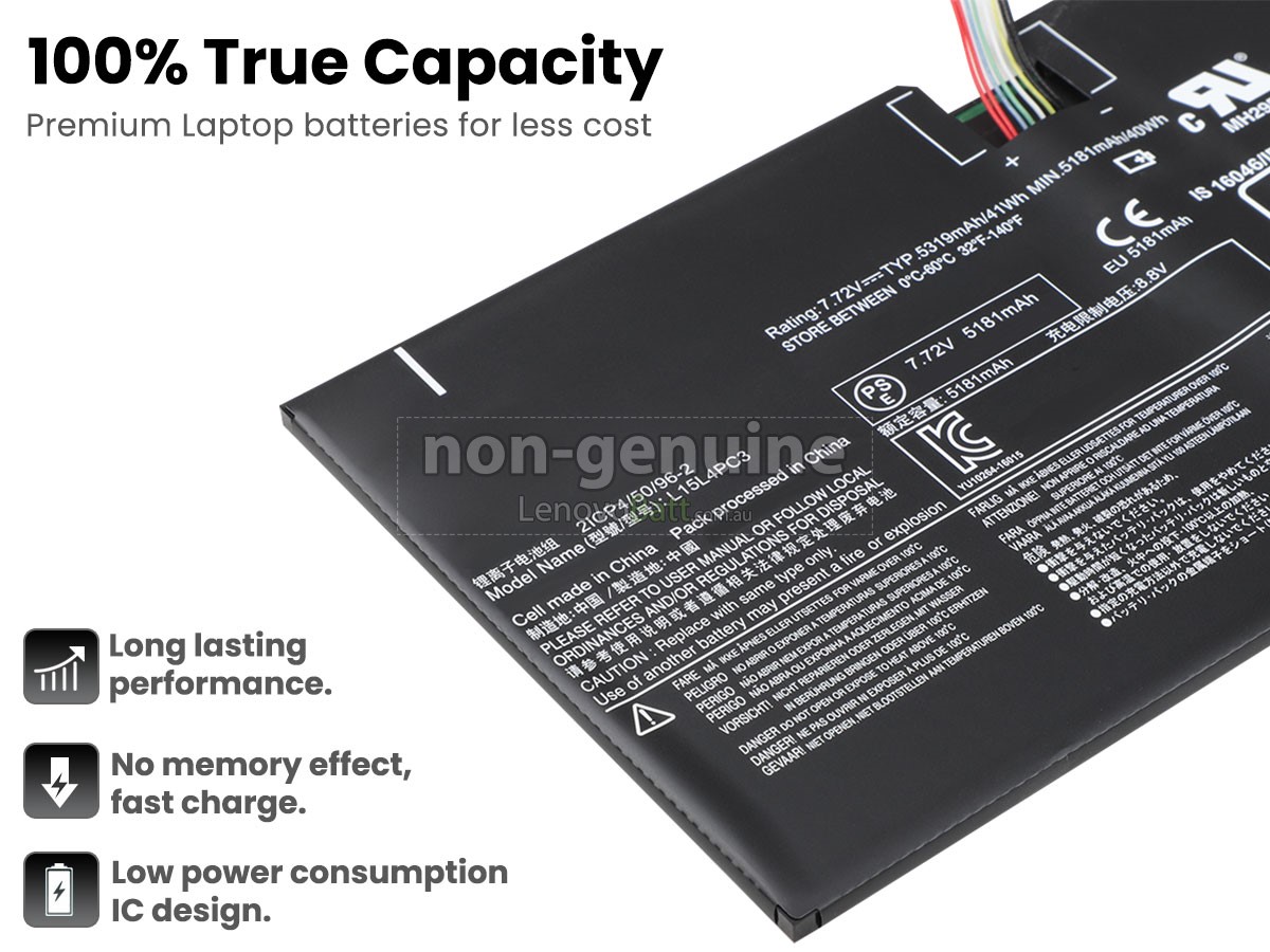 7.72V 41Wh battery for Lenovo MIIX 5 PRO