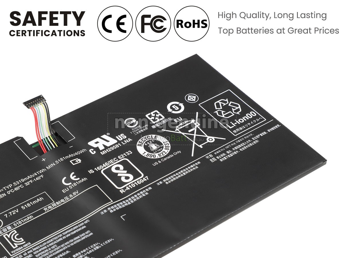 7.72V 41Wh battery for Lenovo MIIX 5 PRO