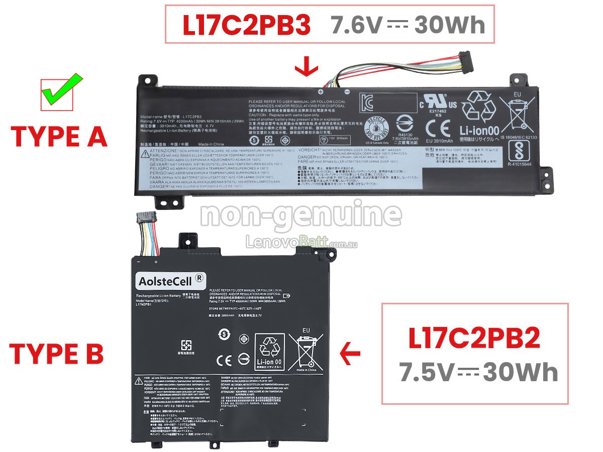 battery for Lenovo V130-15IKB 81HN010LMZ