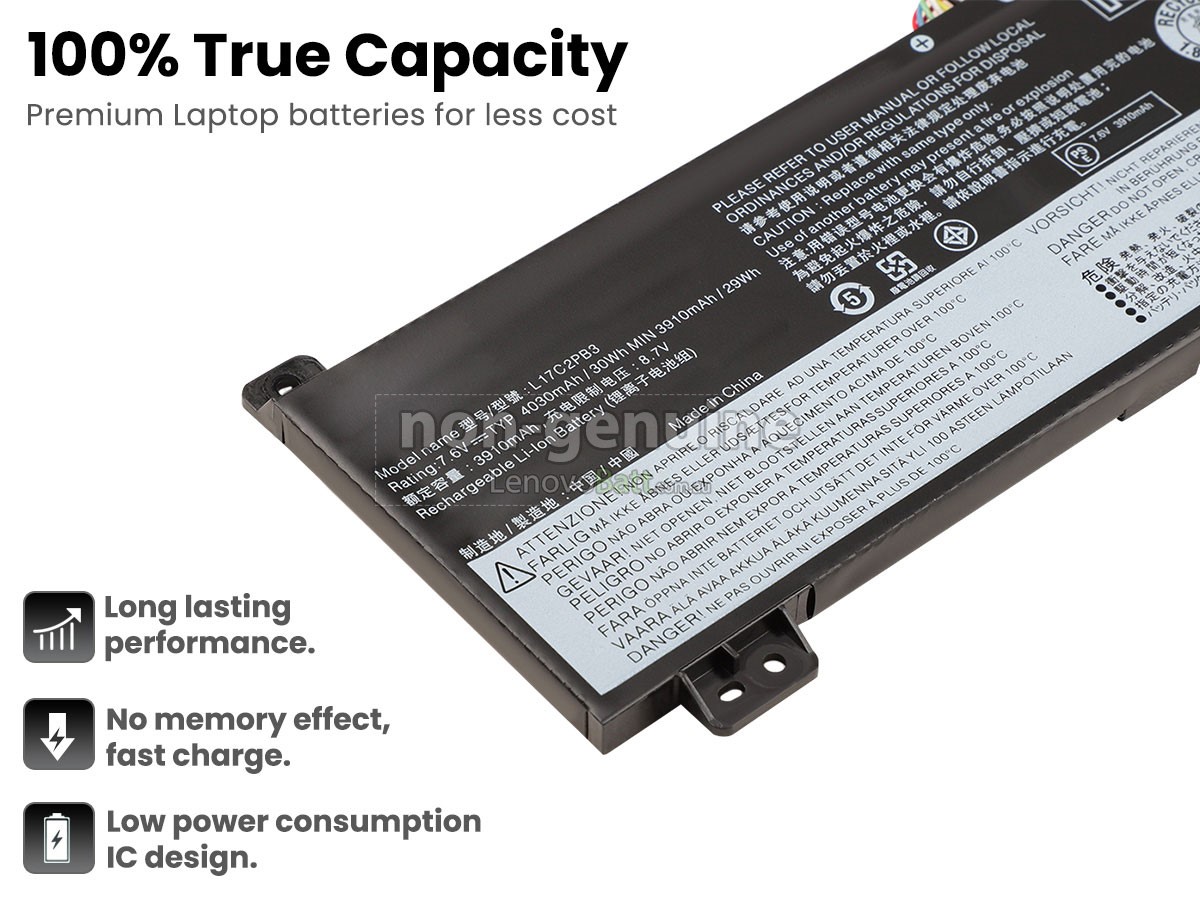 battery for Lenovo V130-15IKB 81HN010LMZ